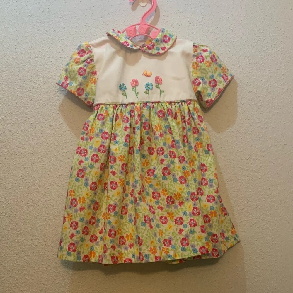 Glory Kids Baby Girls 6M Ready for Spring Floral Dress - Picture 7 of 8